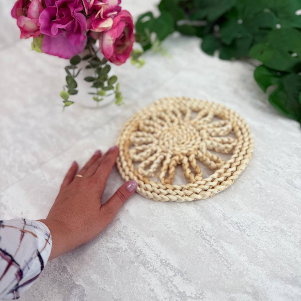  زیر قابلمه ای حصیری کد ۵۶۷ 