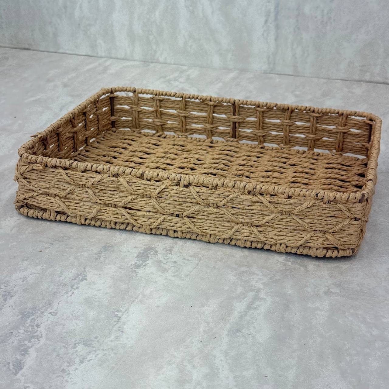  سینی رافیا مستطیلی (سه سایز) 