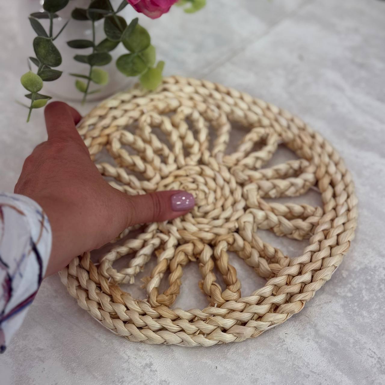  زیر قابلمه ای حصیری کد ۵۶۷ 