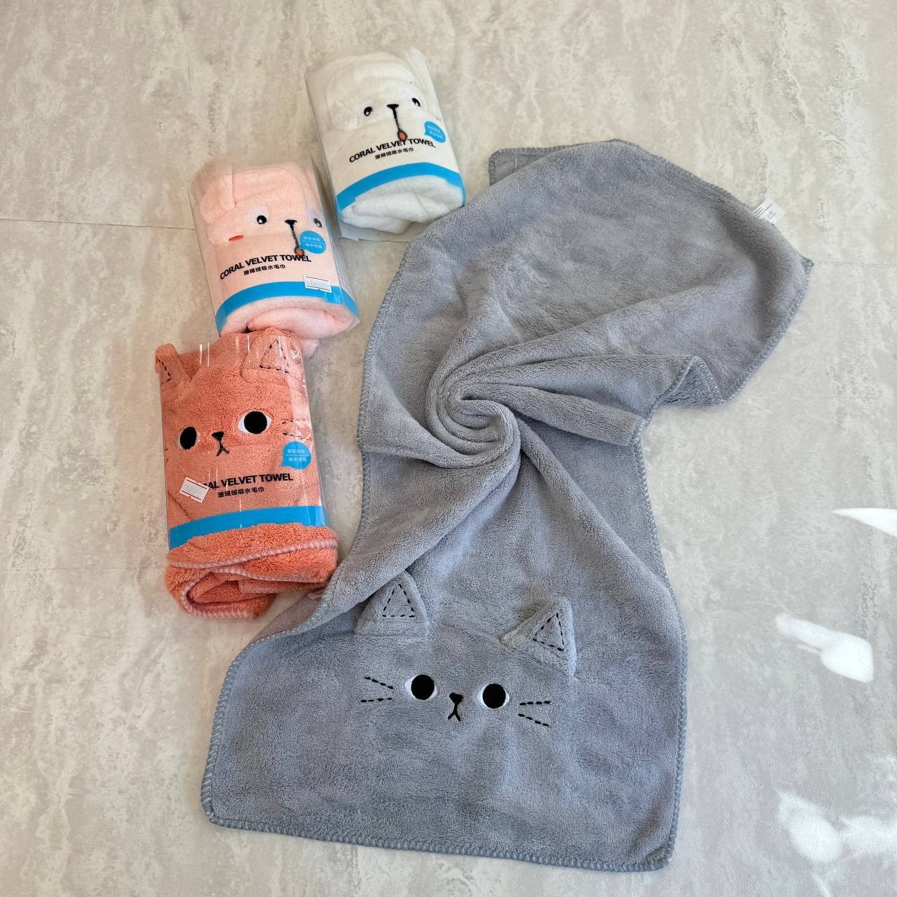  حوله‌ دست و صورت عروسکی پولیشی 