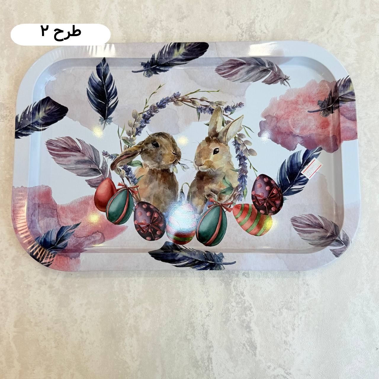  سینی فلزی طرح خرگوش 