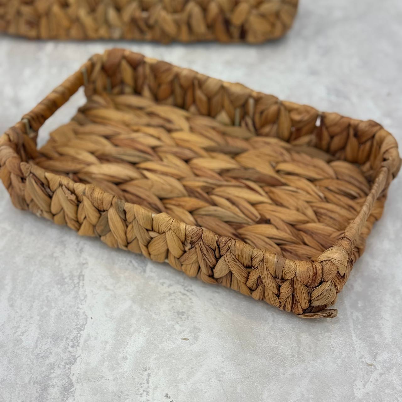  سینی حصیری مستطیلی (سه سایز) 