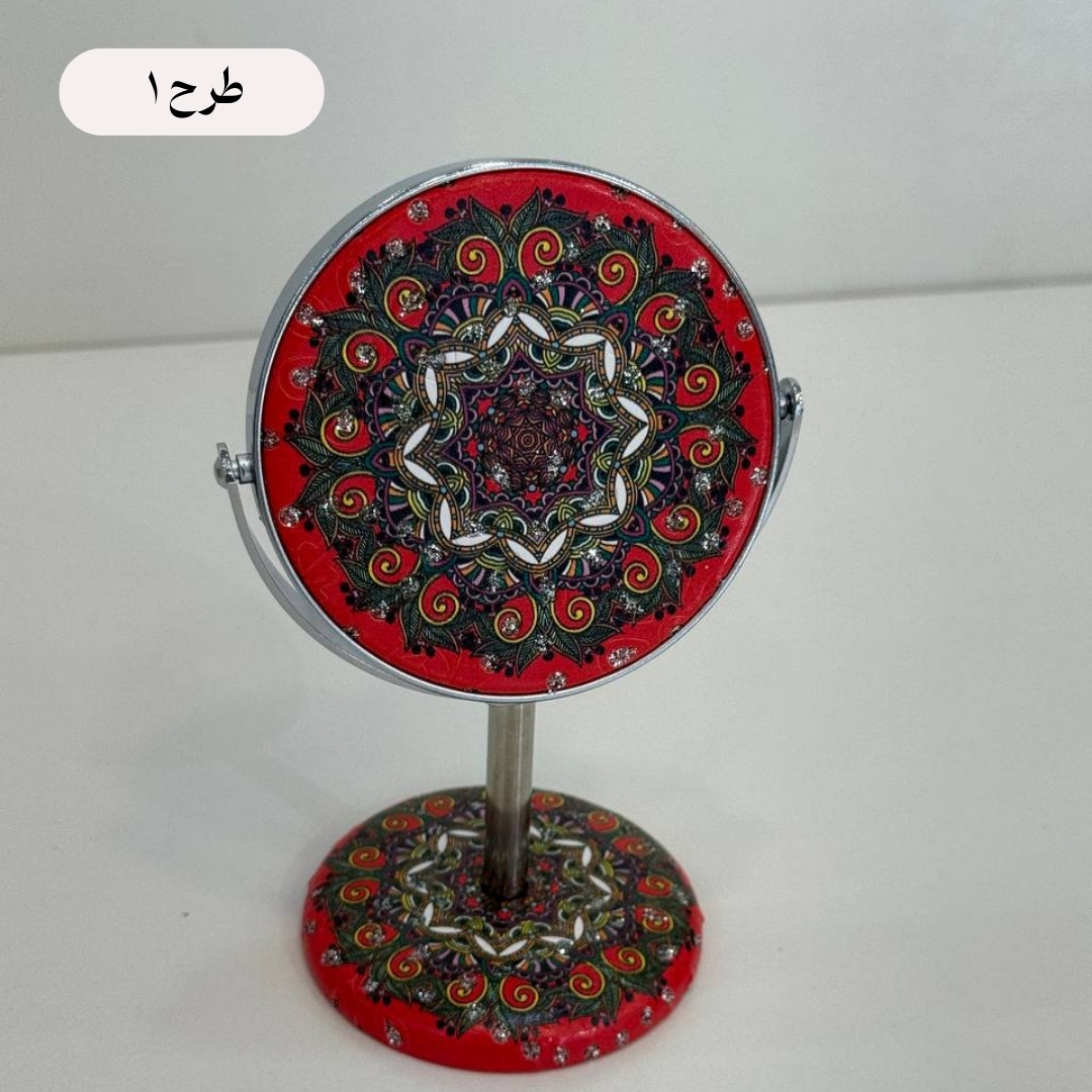  آینه کوچک پایه‌ دار 