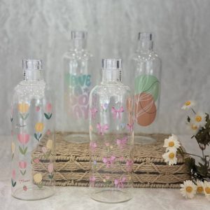 بطری پیرکس طرح دار