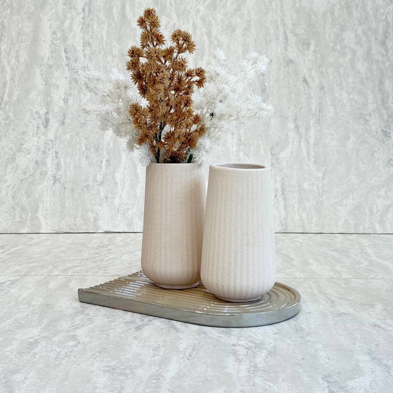 photo_5774065818865355775_y گلدان شیاردار مات - Image 1