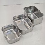 ظرف نگهدارنده استیل سه سایز Korkmaz - Image 4