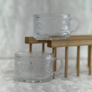 لته خوری بلوری کلاسیک وارداتی