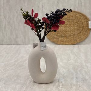 گلدان دوناتی بیضی مات