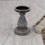 جا شمعی چوبی پتینه دو سایز - Image 3