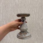 جا شمعی چوبی پتینه دو سایز - Image 5