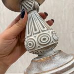 جا شمعی چوبی پتینه دو سایز - Image 9