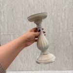 جا شمعی چوبی پتینه دو سایز - Image 8