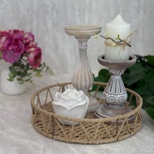 سینی گرد رافیا کد ۵۸۴