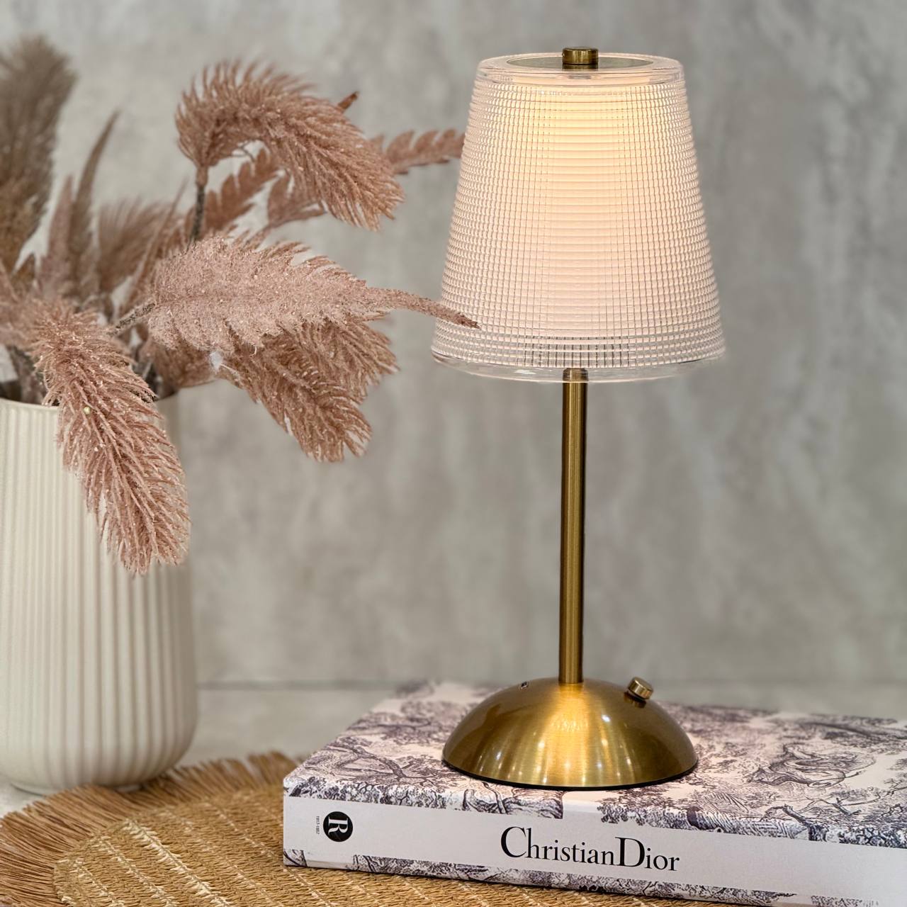 photo_5907008482744321952_y آباژور لمسی مدل مشبک - Image 1