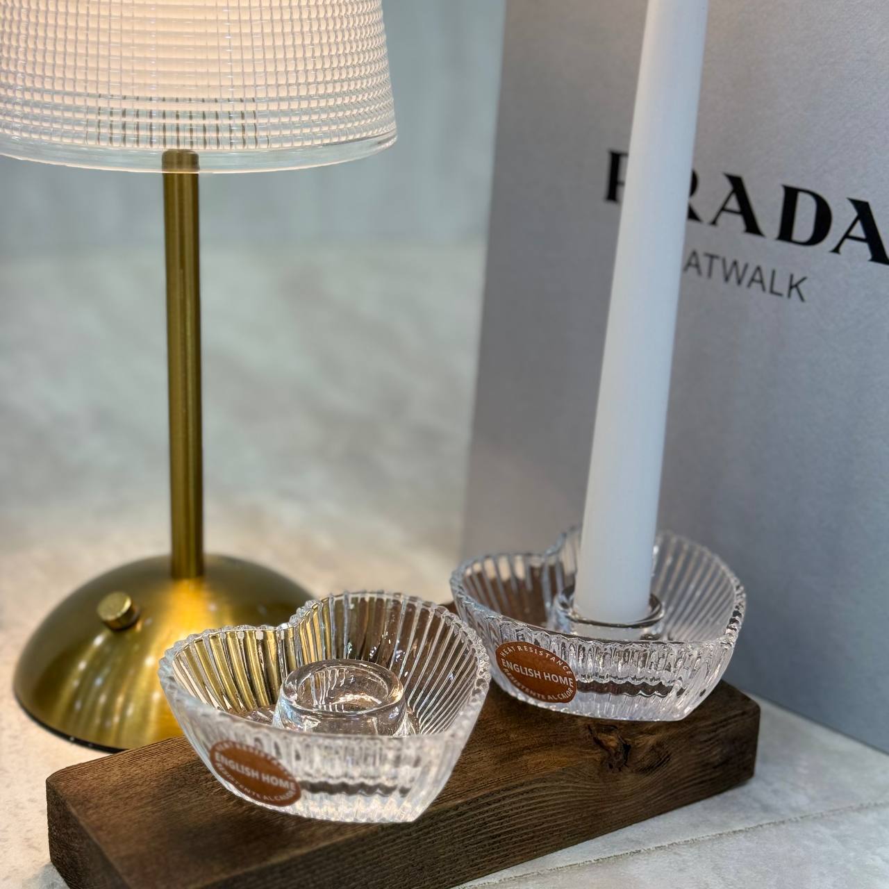 photo_5931681248793708970_y جا شمعی بلوری قلبی - Image 1