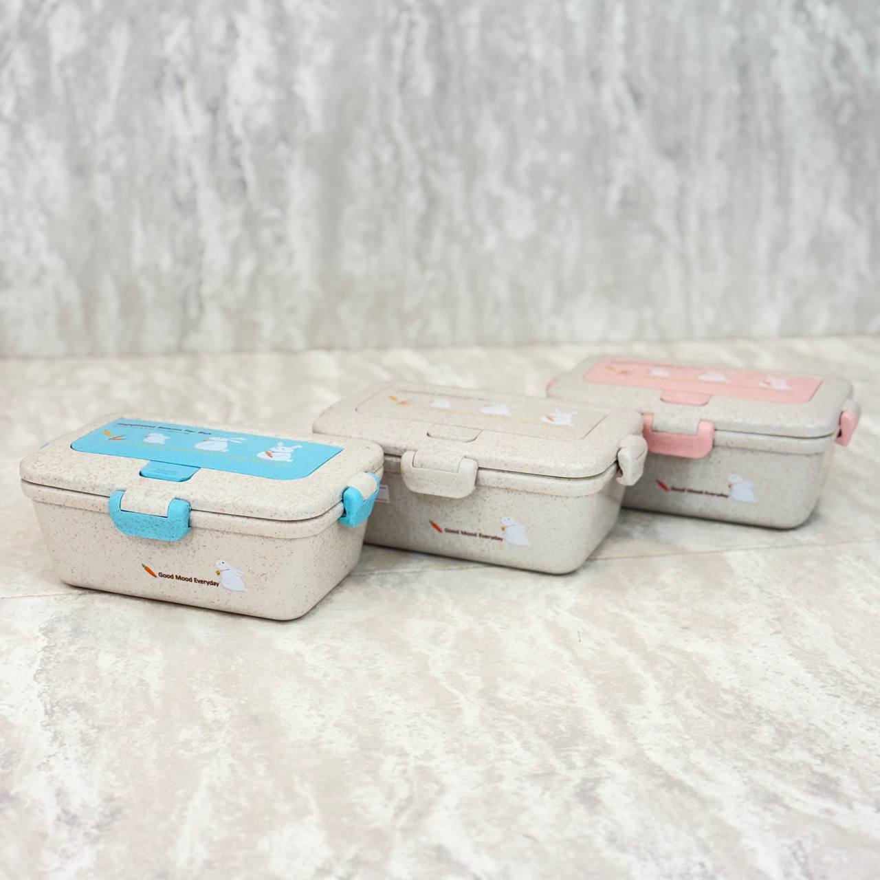 photo_5954227546470074153_y ظرف غذای الیاف گیاهی طرح خرگوش - Image 1