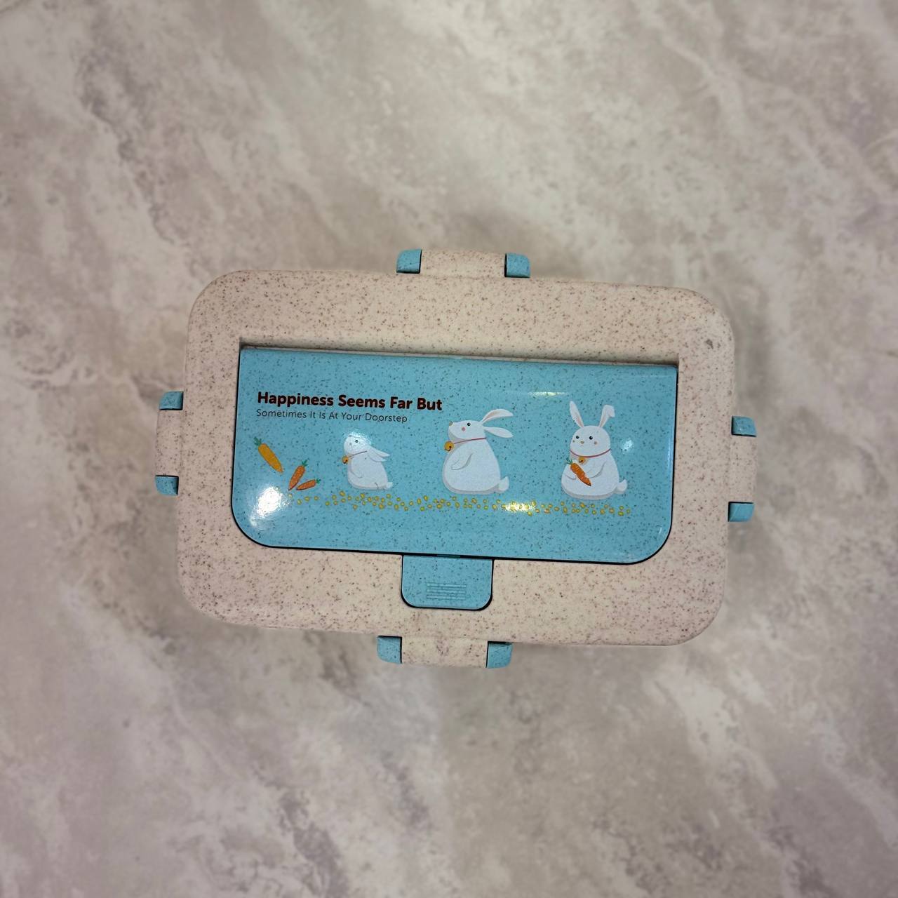 photo_5954227546470074154_y ظرف غذای الیاف گیاهی طرح خرگوش - Image 7