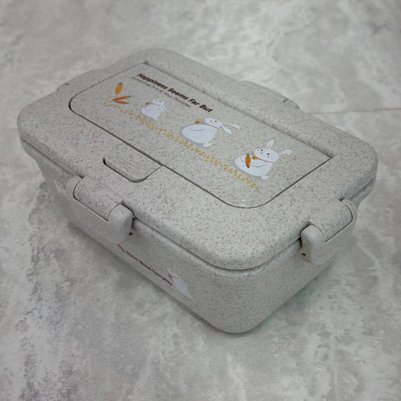 photo_5954227546470074159_y ظرف غذای الیاف گیاهی طرح خرگوش - Image 3