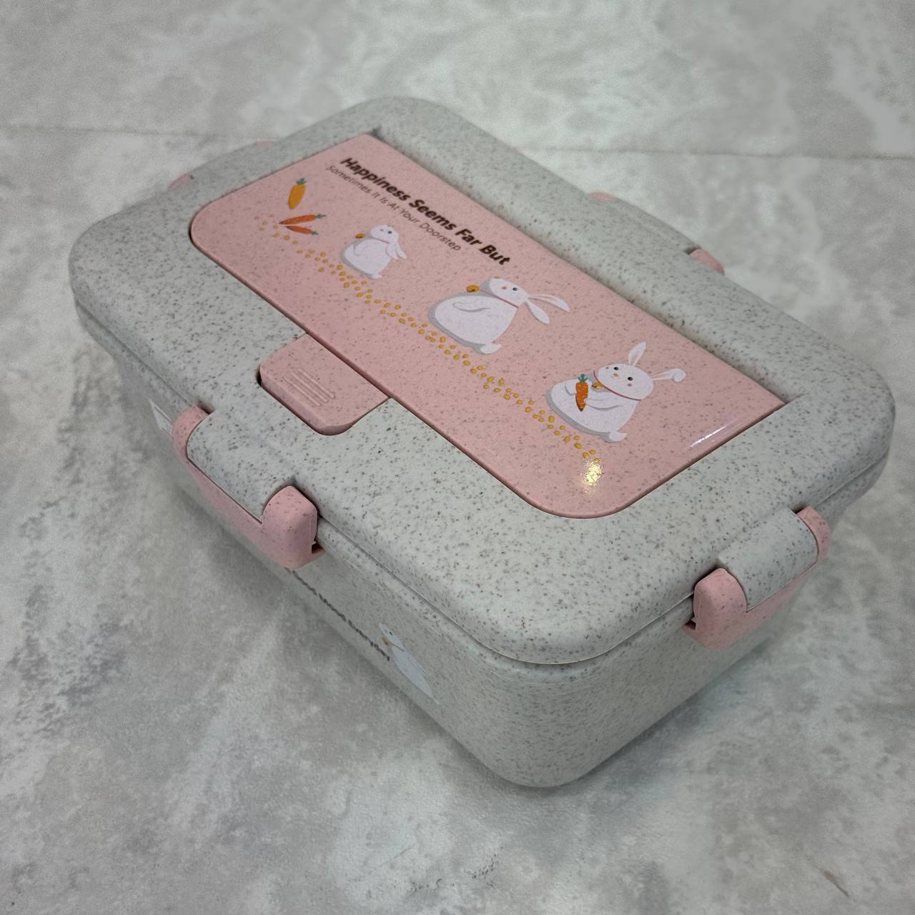 photo_5954227546470074160_y ظرف غذای الیاف گیاهی طرح خرگوش - Image 2