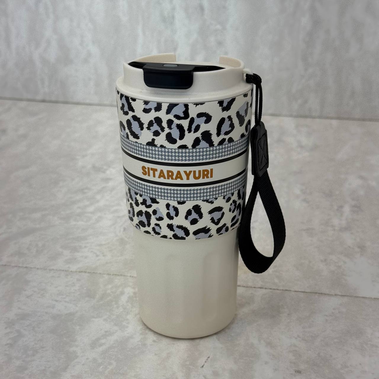 photo_5954227546470074195_y تراول ماگ پلنگی سیتارا - Image 2