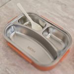 ظرف غذای داخل استیل طرح نیمرو - Image 6