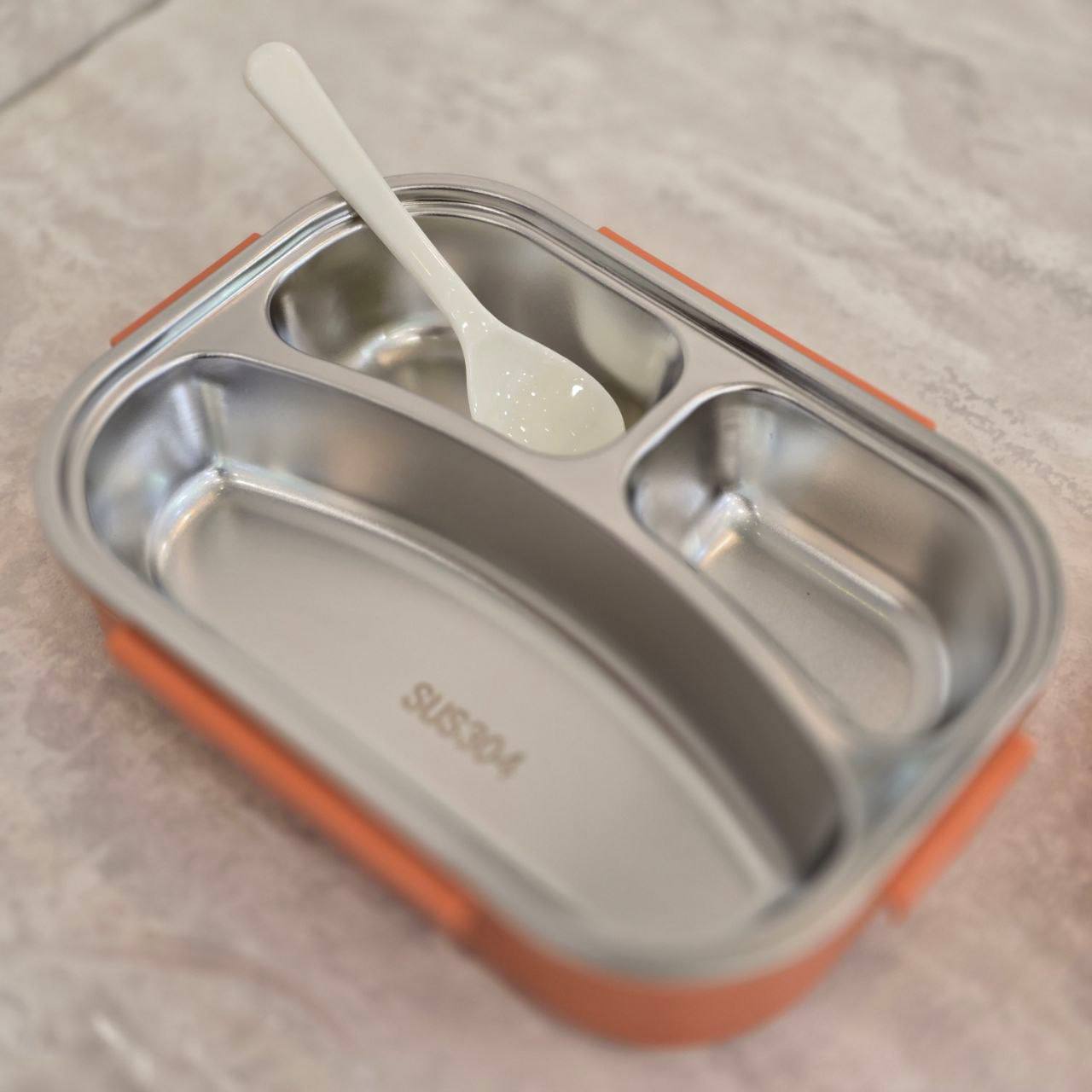 photo_5974147317026113486_y ظرف غذای داخل استیل طرح نیمرو - Image 6