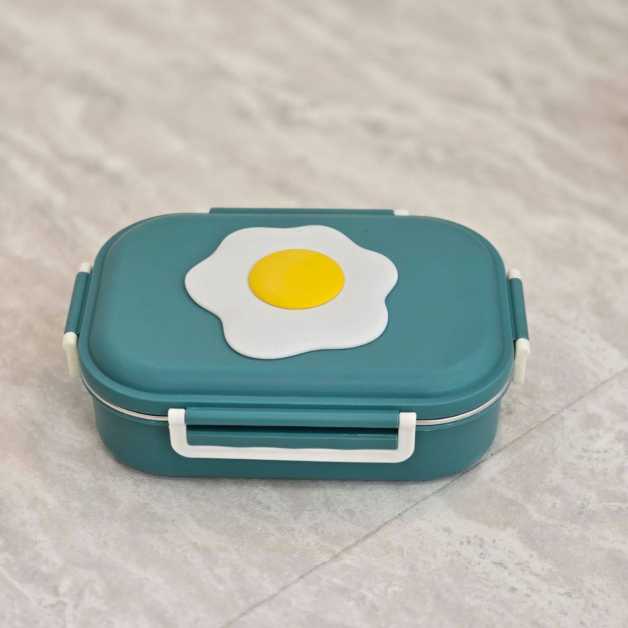 photo_5974147317026113489_y ظرف غذای داخل استیل طرح نیمرو - Image 3