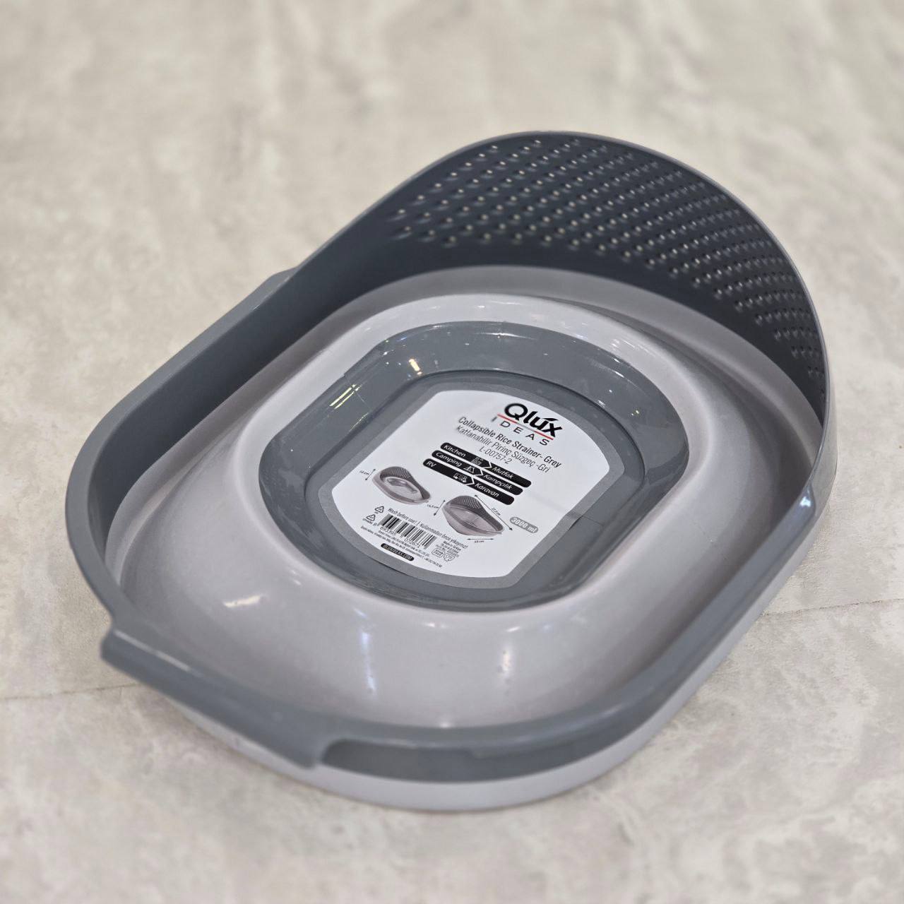 photo_5974147317026113515_y آبکش برنج تاشو سیلیکونی - Image 4