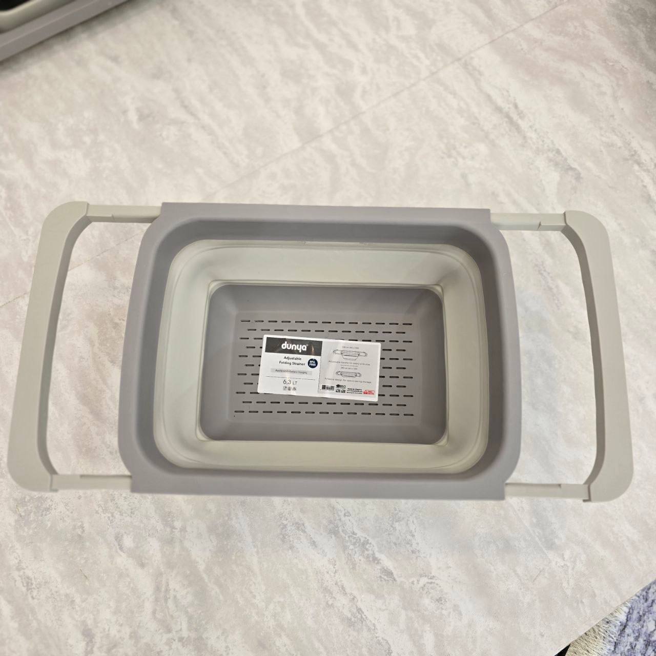 photo_5974147317026113548_y آبکش داخل سینک تاشو سیلیکونی - Image 5