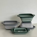 آبکش مربعی تاشو Qlux