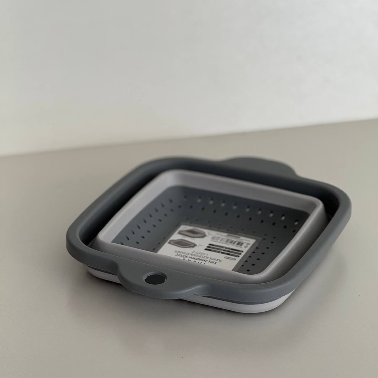 photo_6023792315719600015_y آبکش مربعی تاشو Qlux - Image 4